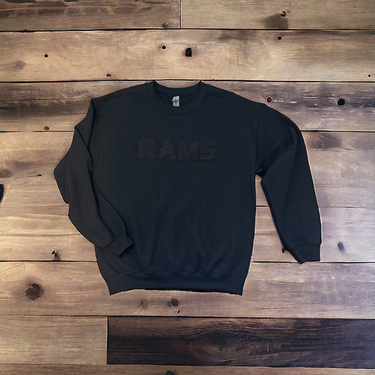 Rams Crewneck Black